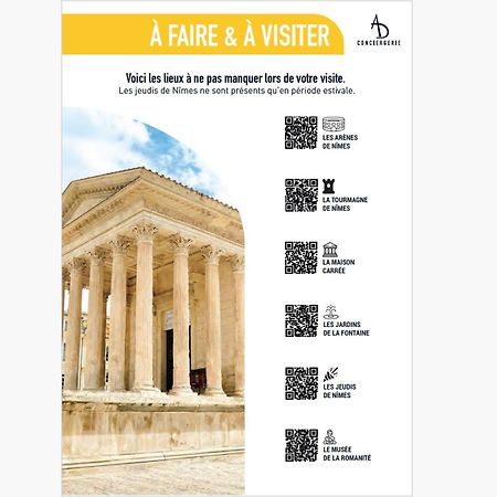 Arena - 2 Chambres - Vue Sur Les Arenes 尼姆 外观 照片