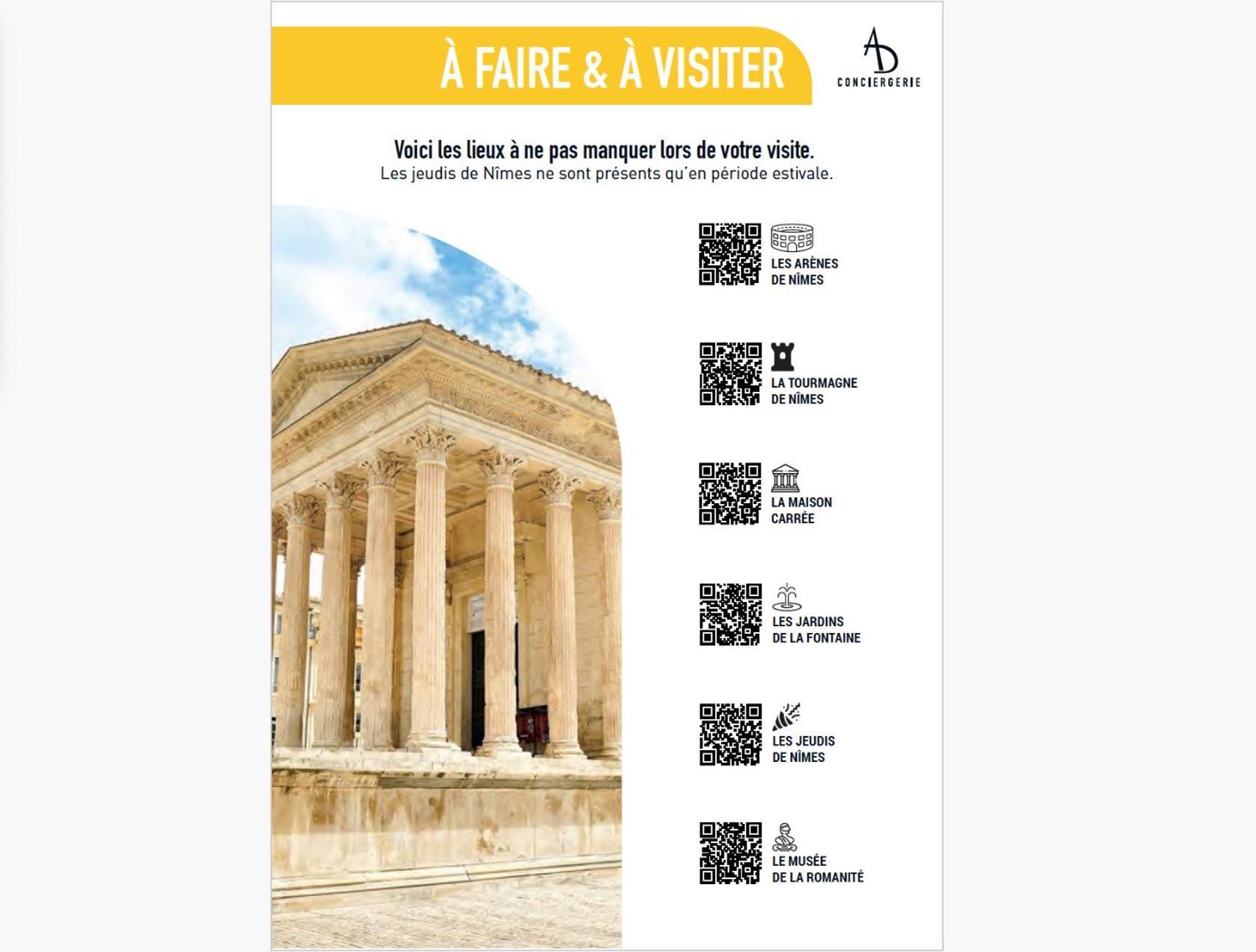 Arena - 2 Chambres - Vue Sur Les Arenes 尼姆 外观 照片